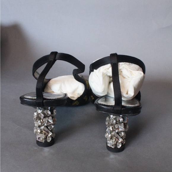 Tom Ford Sequin Animal Print Heels - Picture 6 of 12